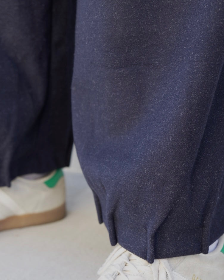 Wide-Leg Drawstring Trouser