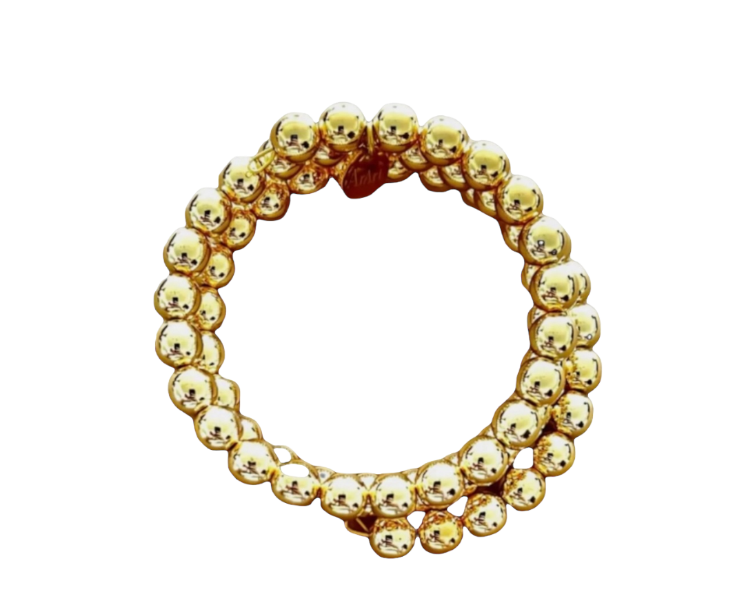 Gold Bead Bracelet