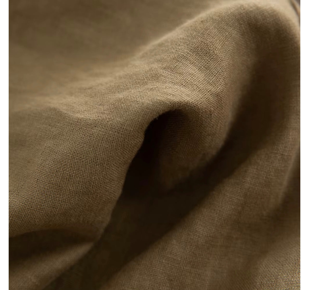 Linen Hoodie Coat