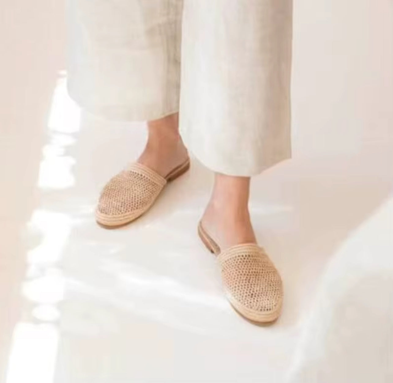 Raffia Slip On