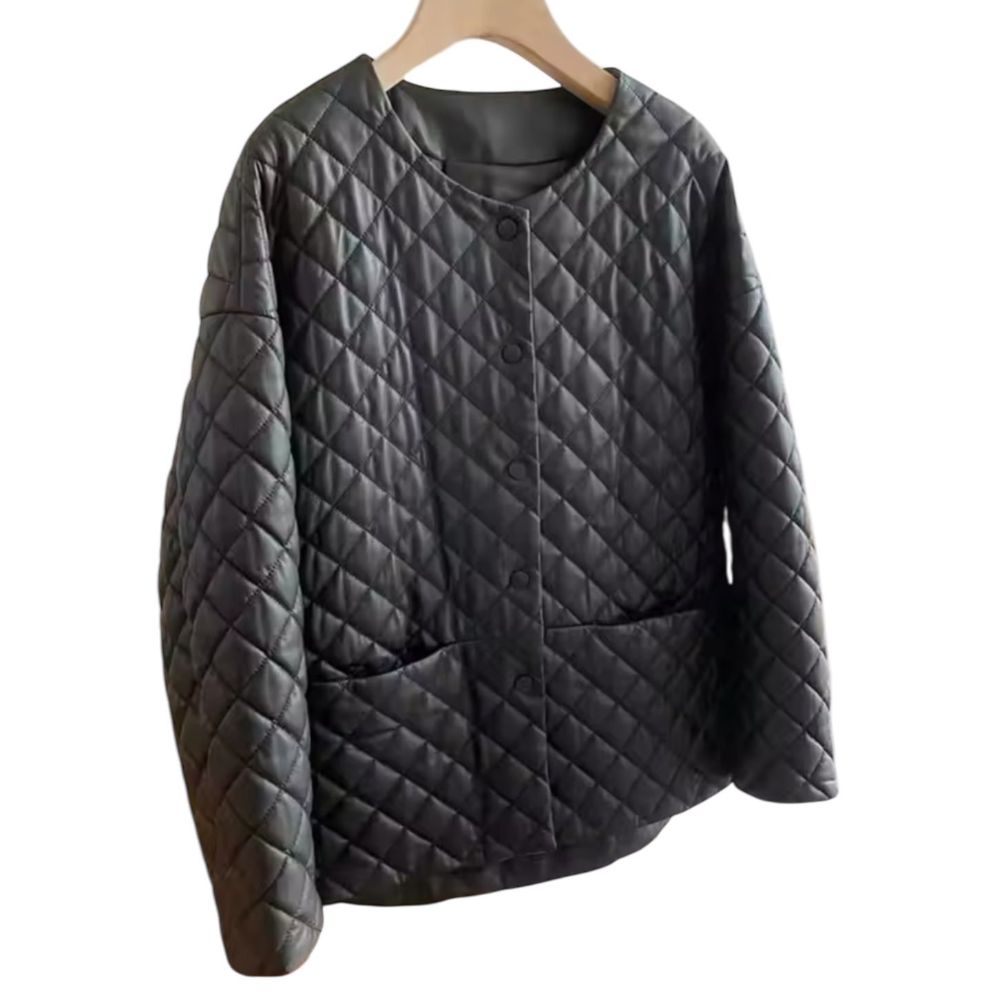 Quilted Leather Jacket