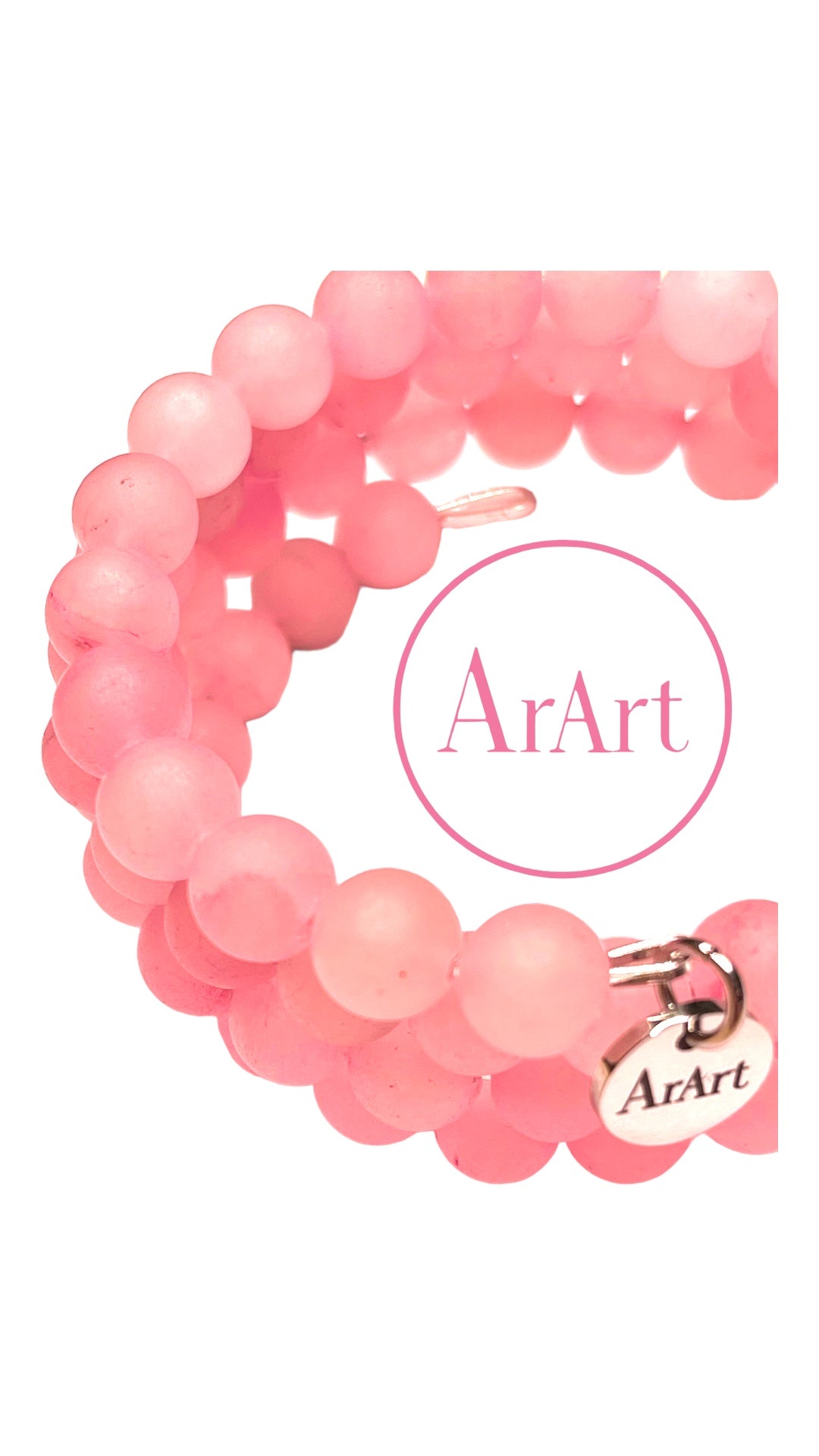 Pink Jade Bracelet