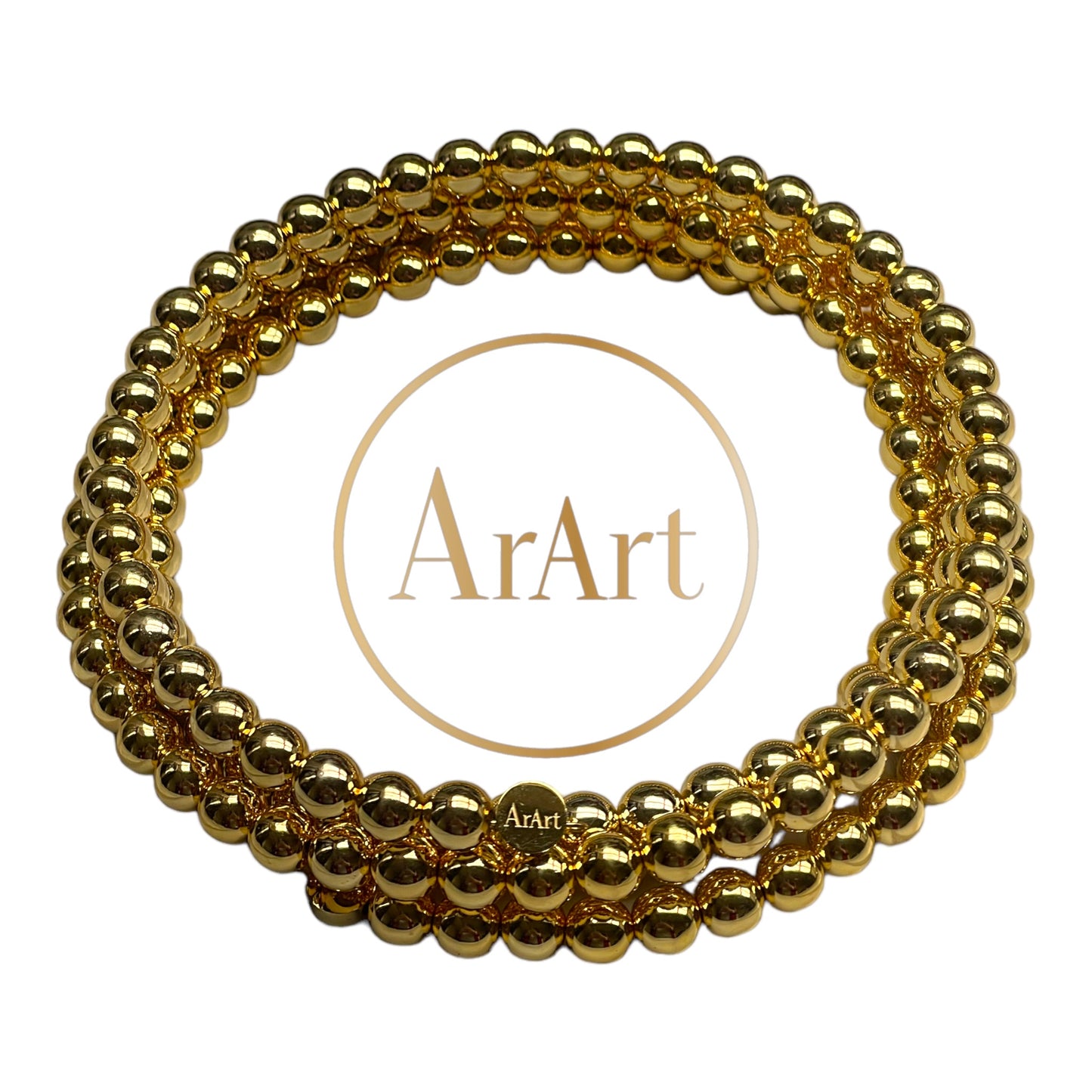 Gold Bead Necklace