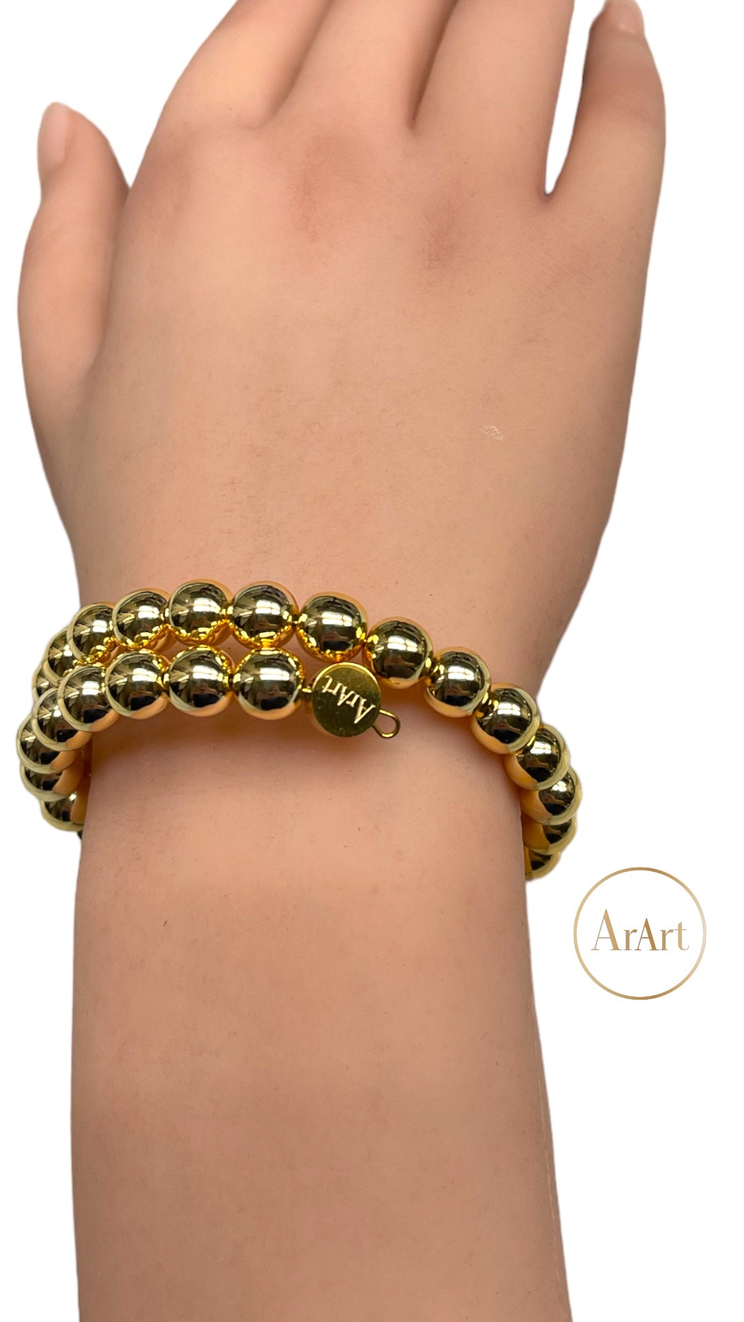 Gold Bead Bracelet