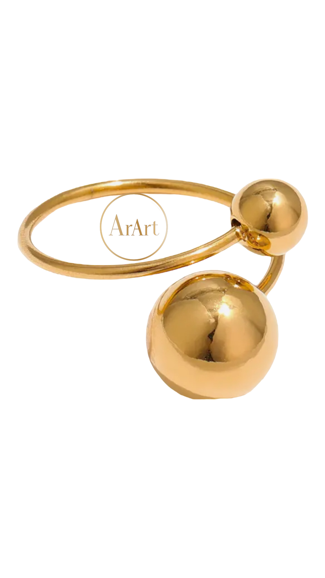 Gold Bead Ring