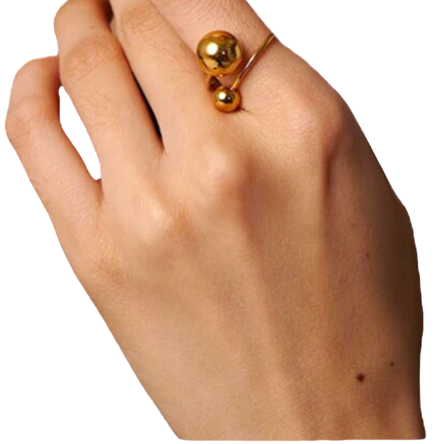 Gold Bead Ring