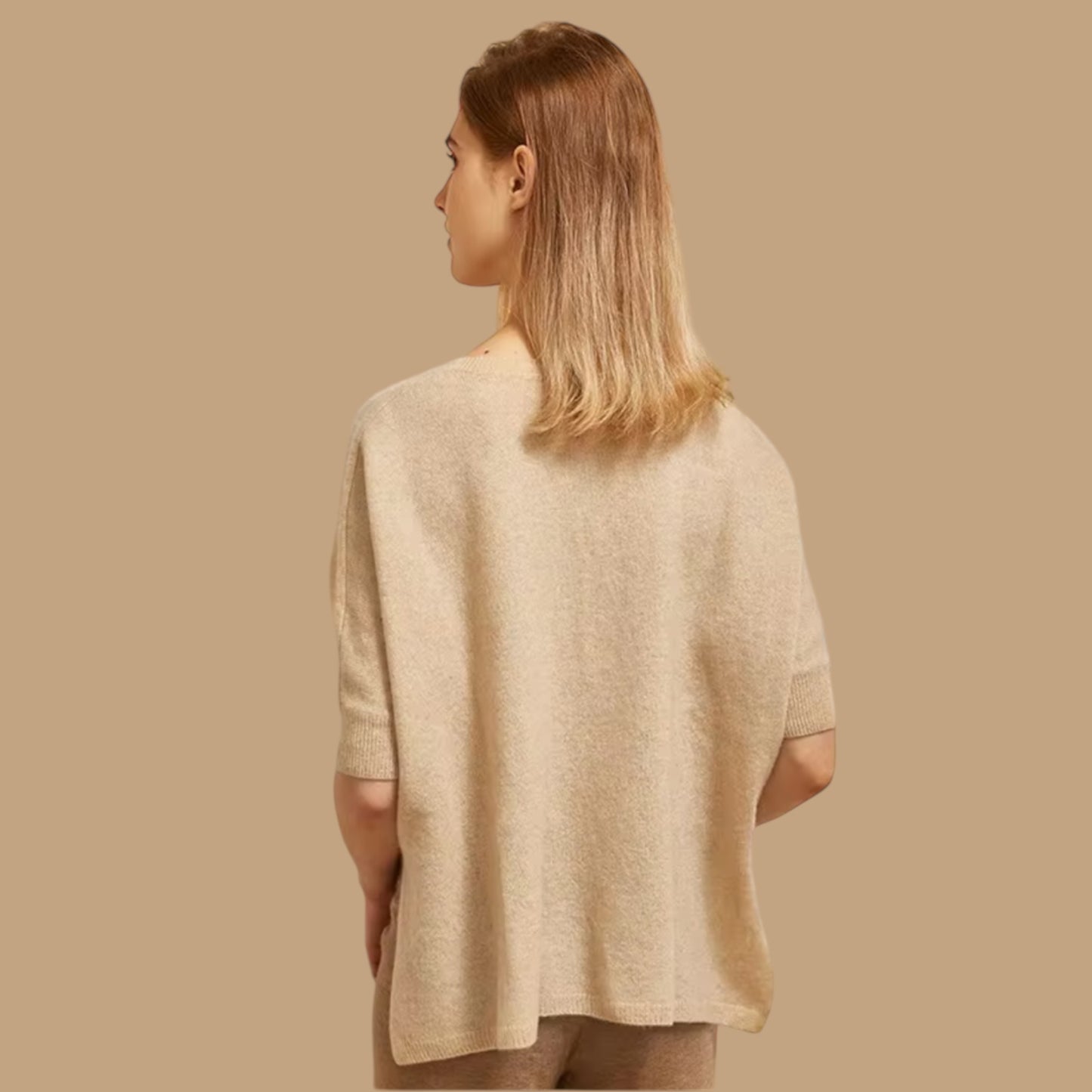 Cashmere V-Neck Top