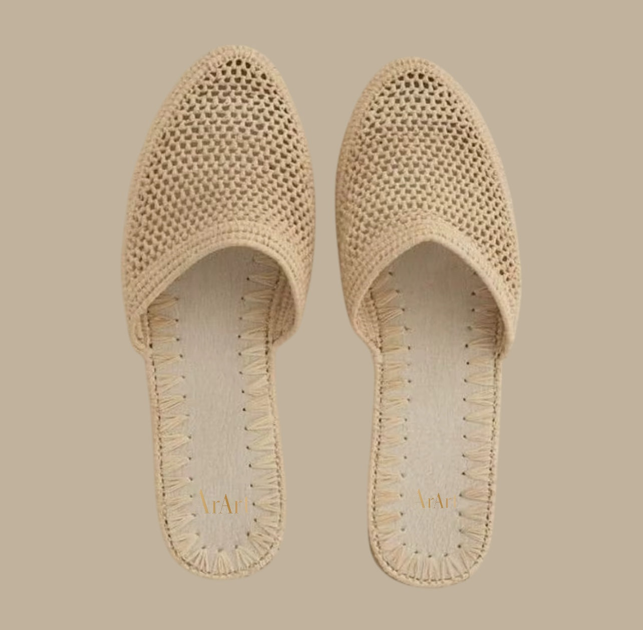 Raffia Slip On