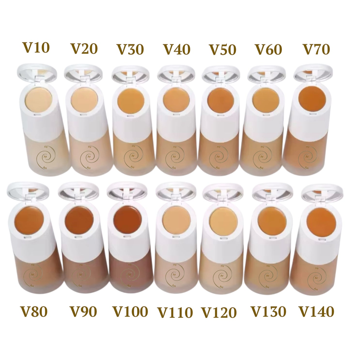 Cream Concealer & Liquid Foundation in One