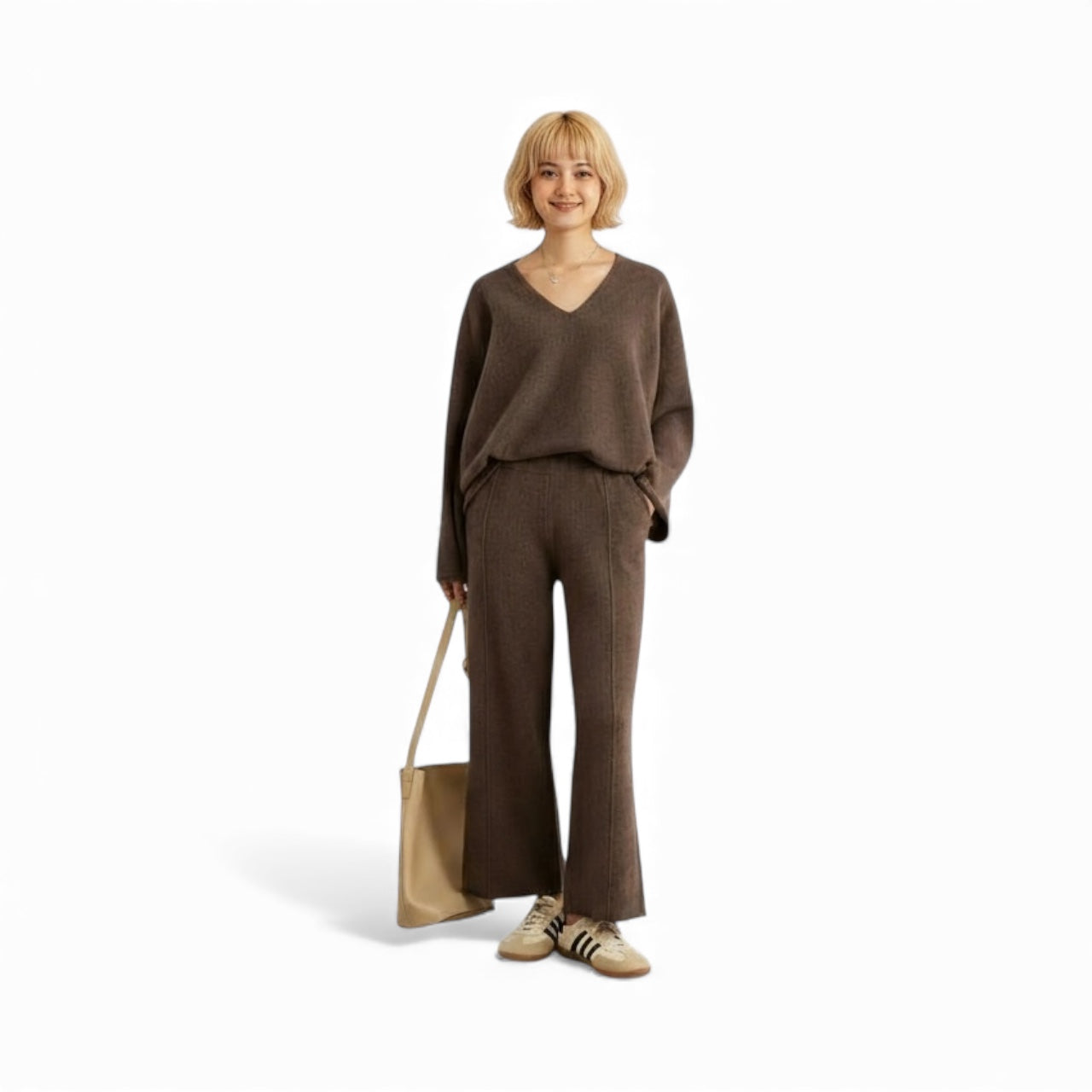 Cashmere Two Piece Set