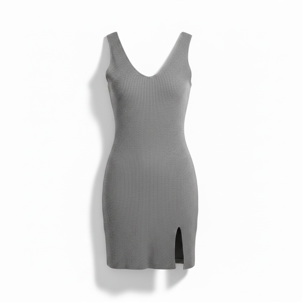Mini Dress in Gray