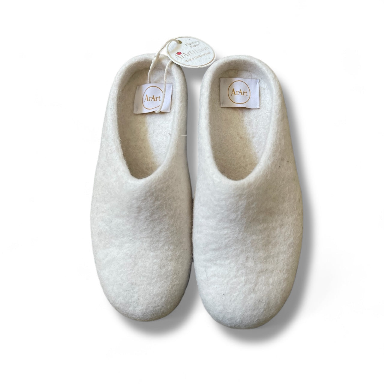 Wool & Leather Slippers