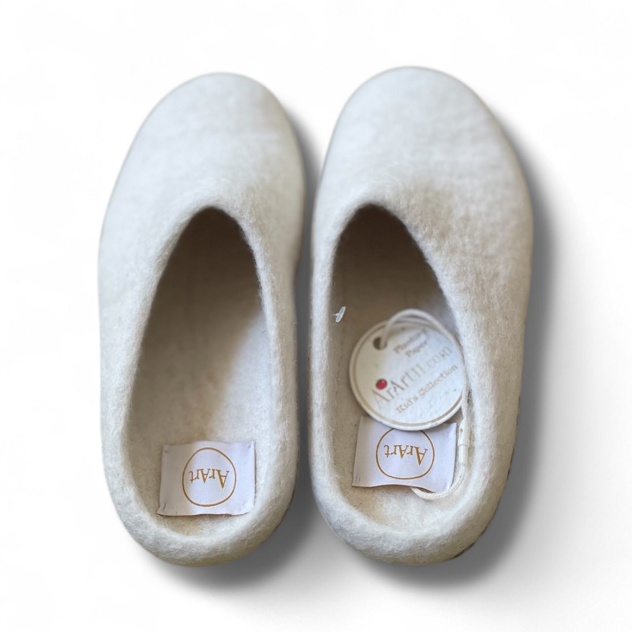 Wool & Leather Slippers