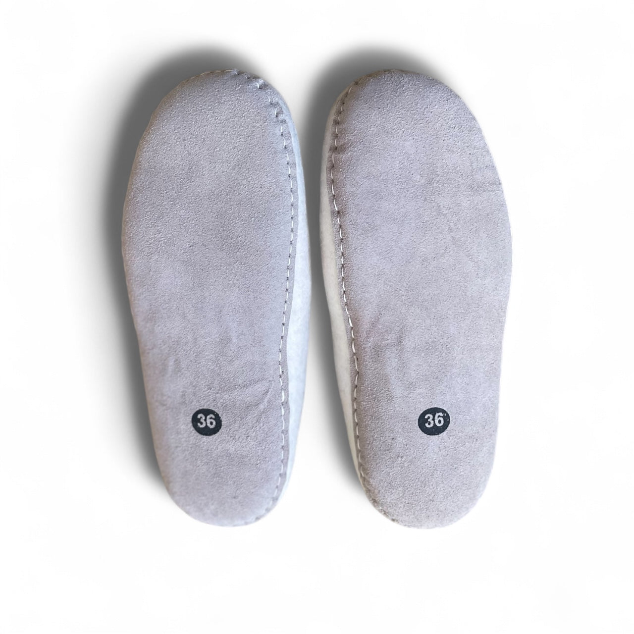 Wool & Leather Slippers