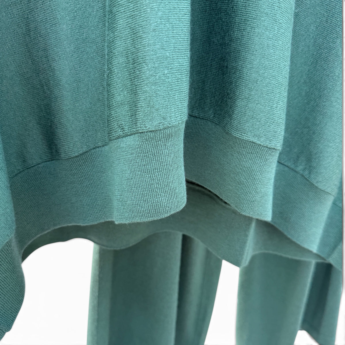 Silk/Wool V Neck Blouse
