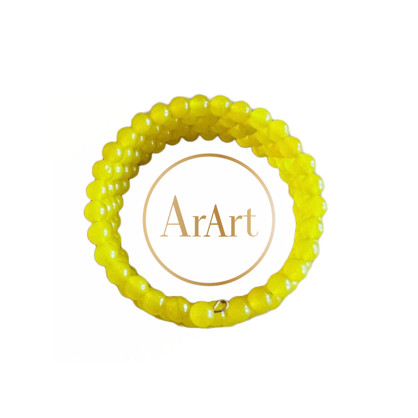 Yellow Agate Bracelet