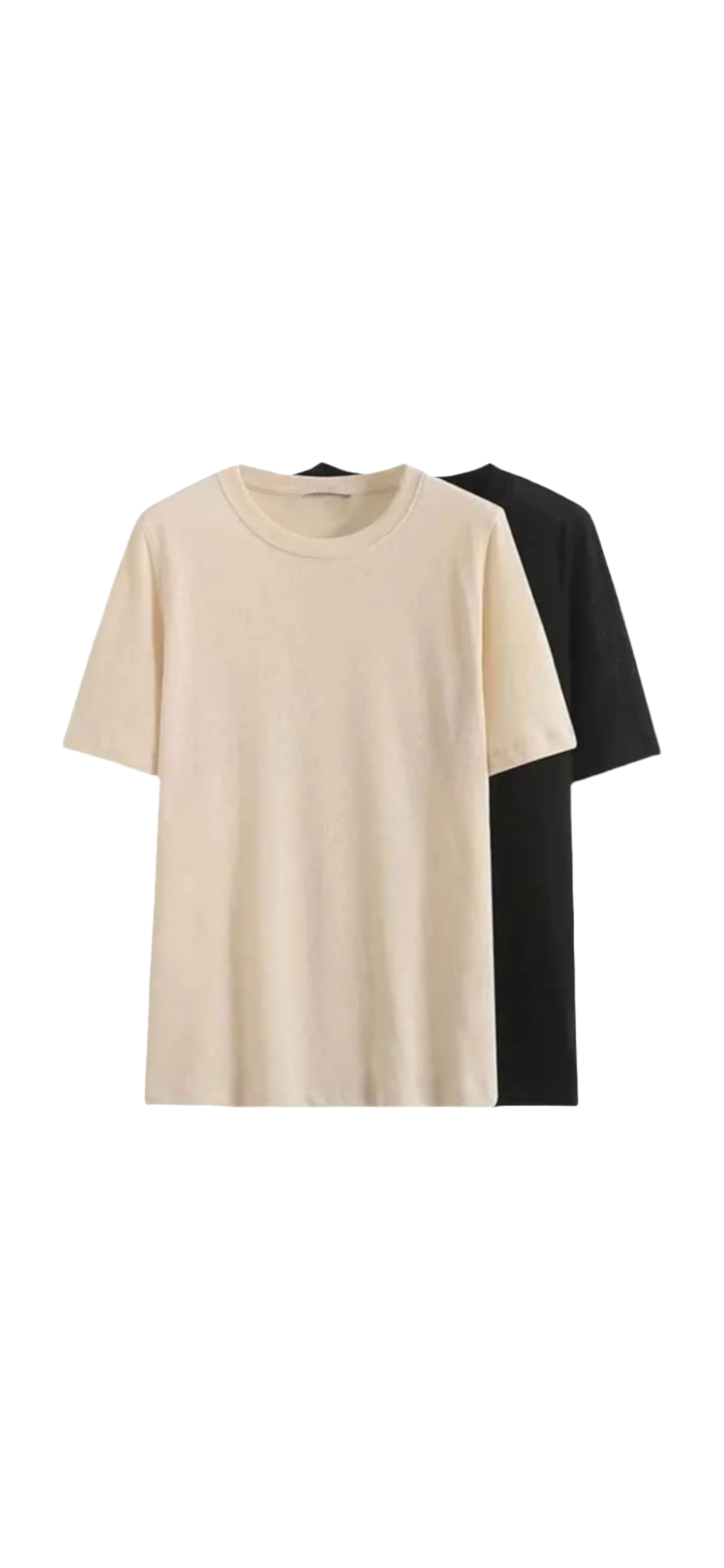 Linen Crew Neck T-Shirt