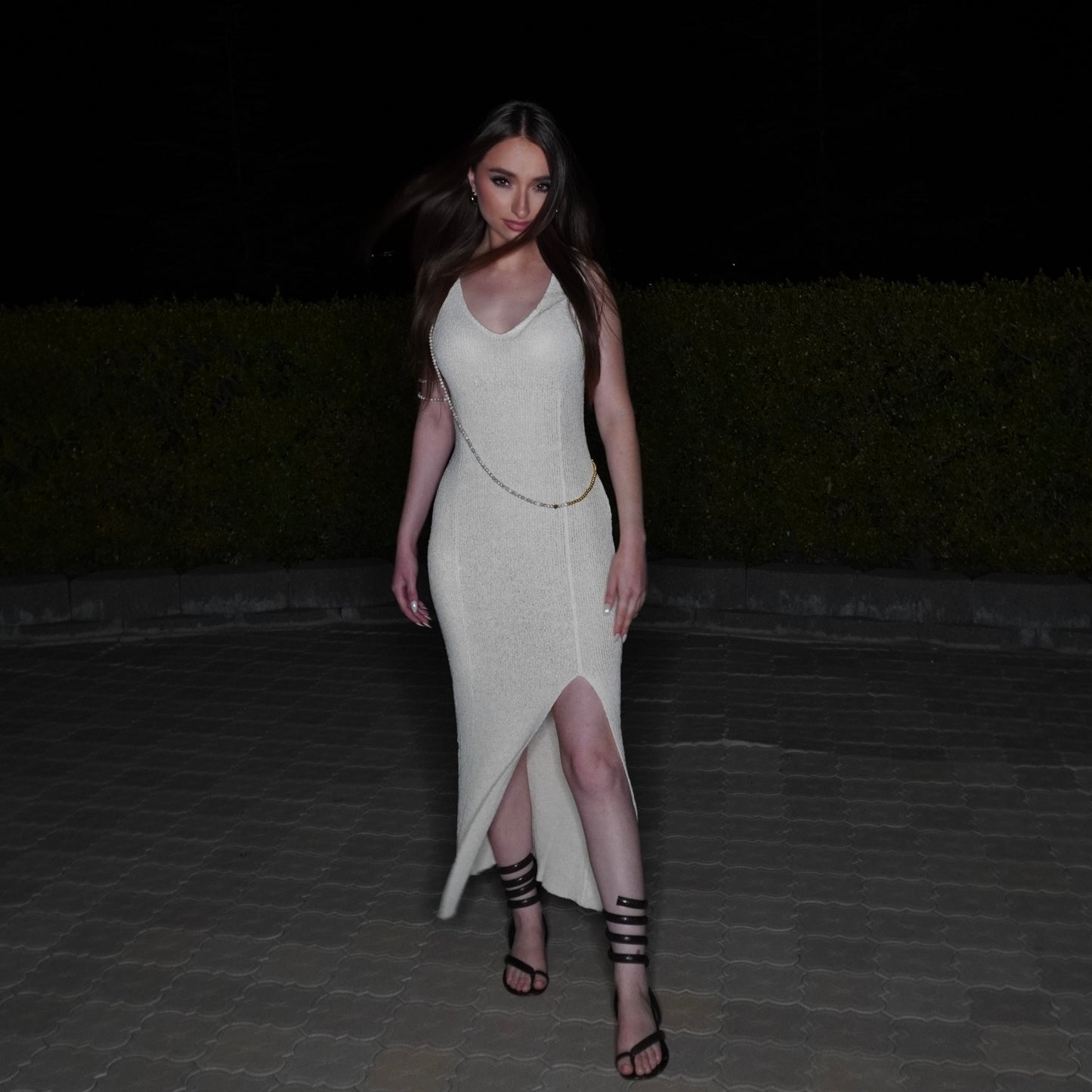 Long Dress in White