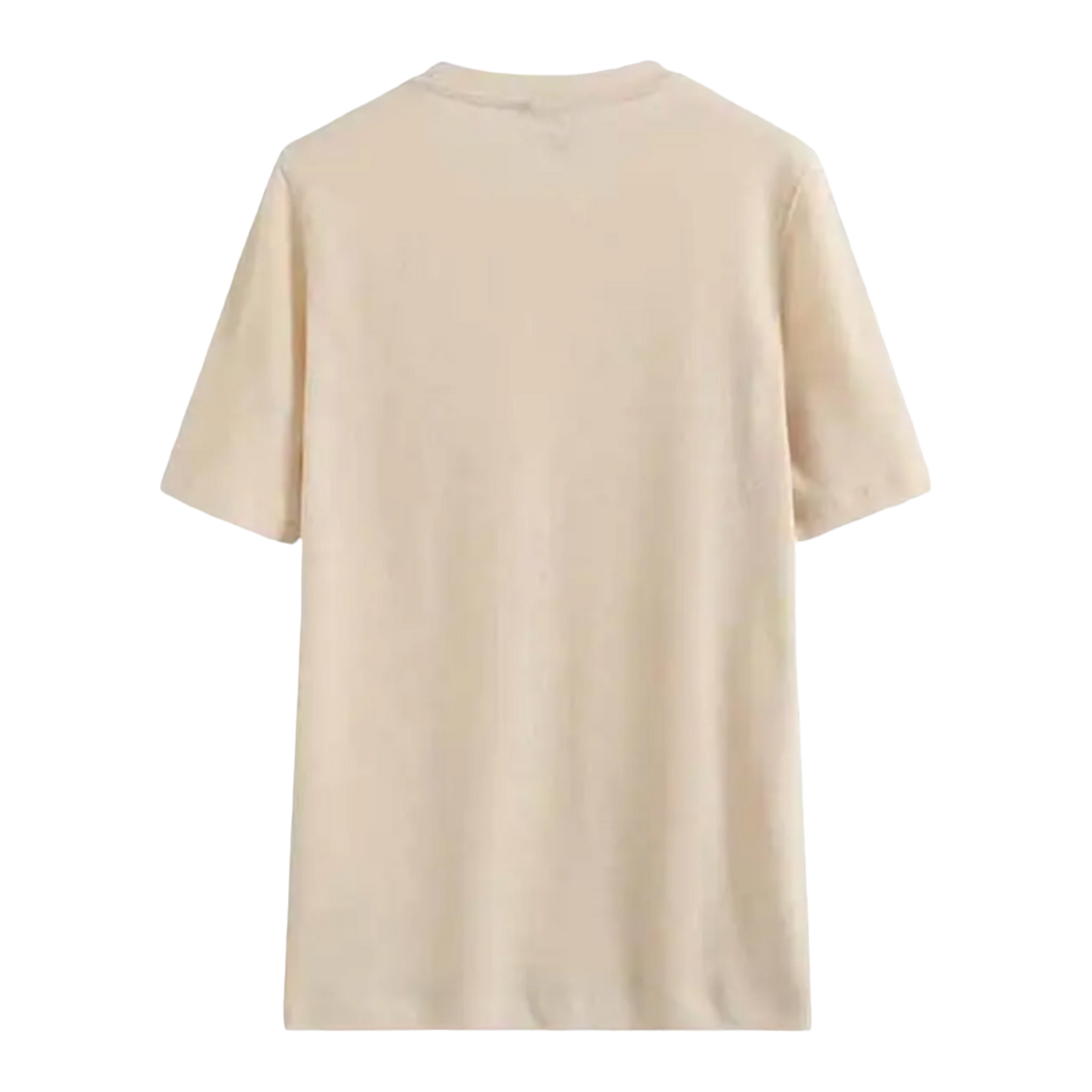 Linen Crew Neck T-Shirt