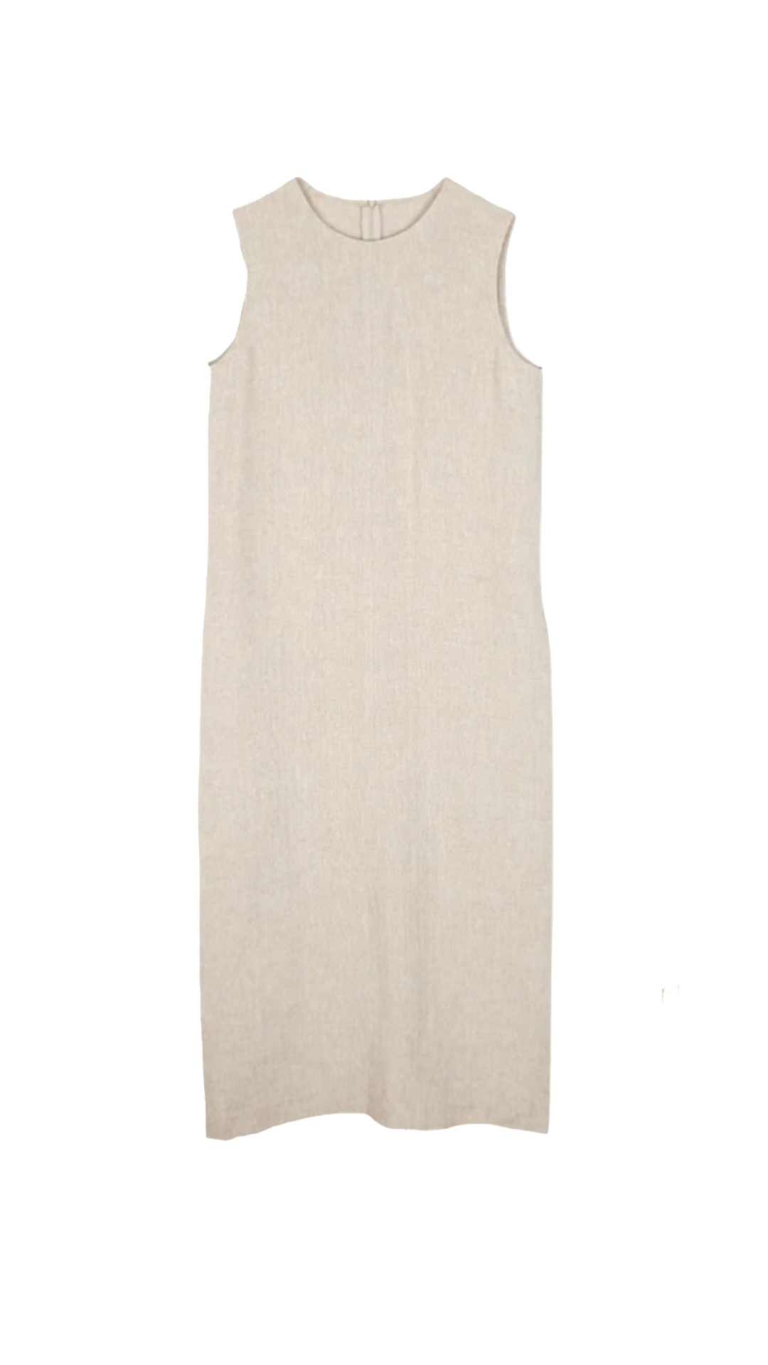 Linen Dress With Side Pockets