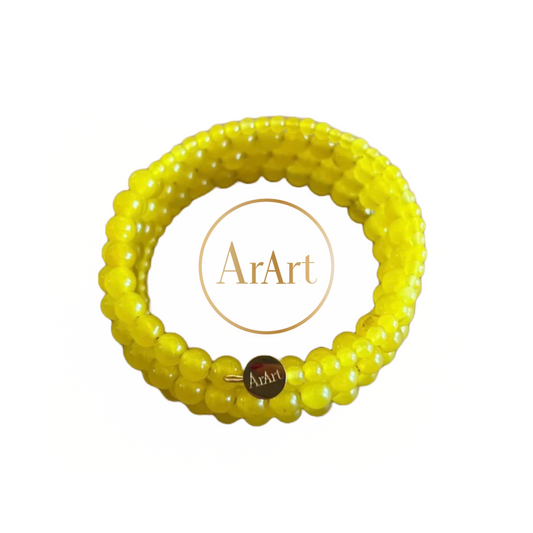 Yellow Agate Bracelet