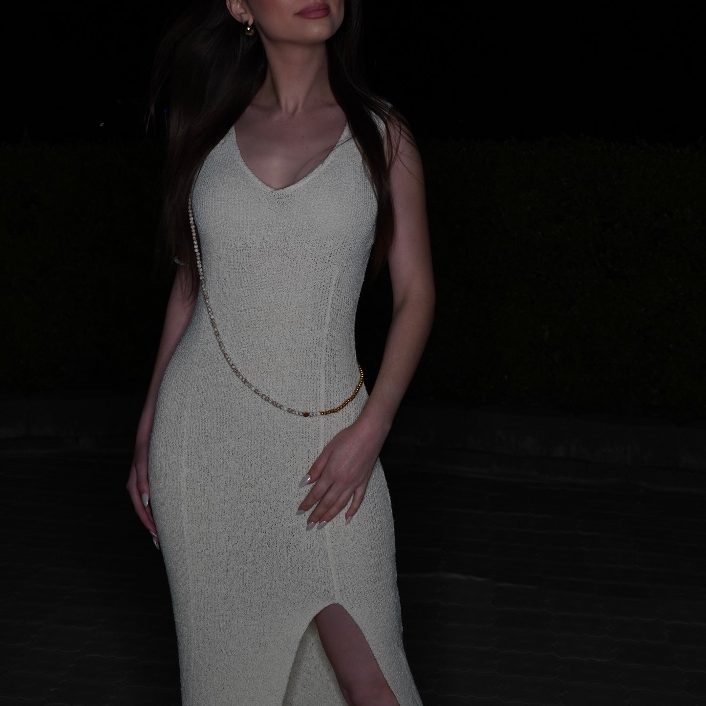 Long Dress in White