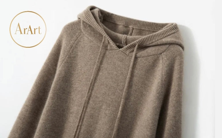 Cashmere Hoodie Dress