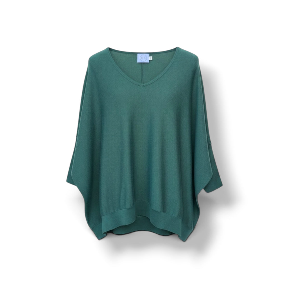 Silk/Wool V Neck Blouse