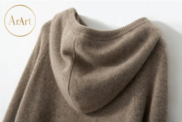 Cashmere Hoodie Dress