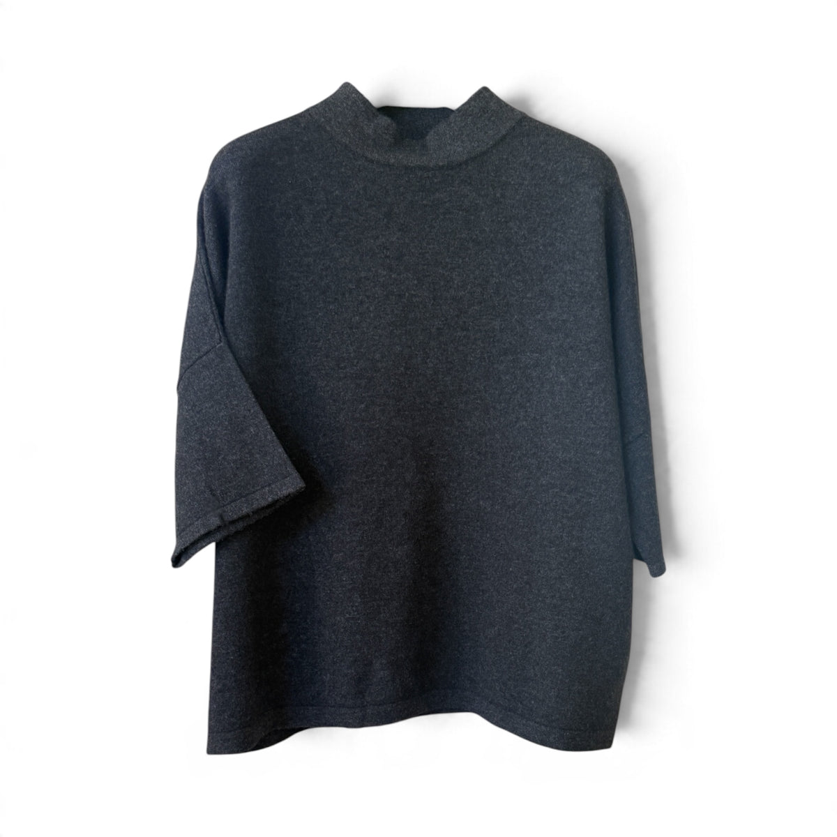 High Neck Cashmere Blouse