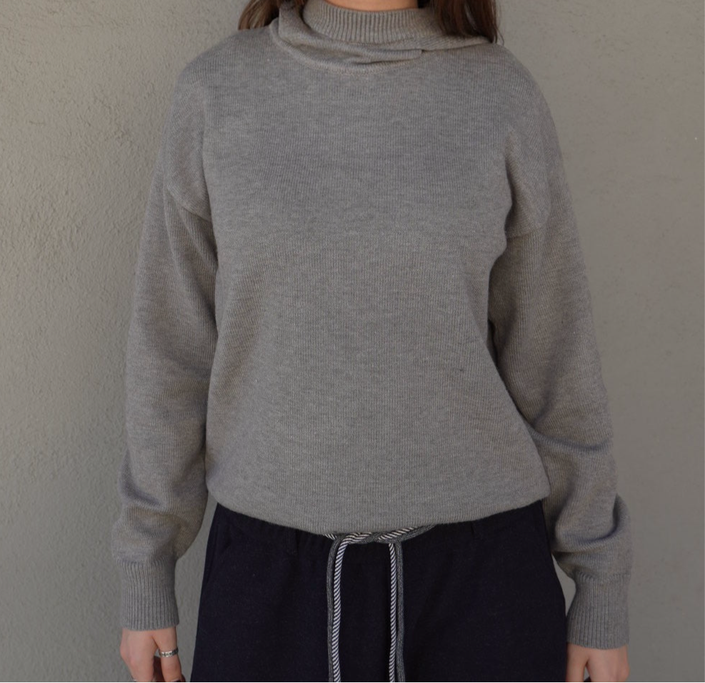 Essential Knit Hoodie