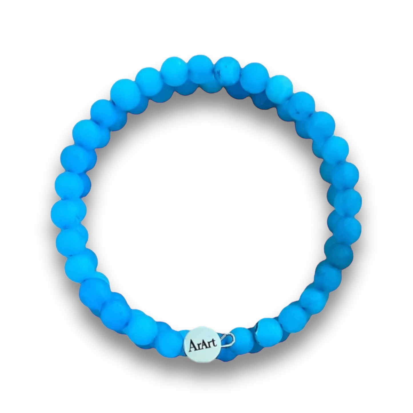 Aqua Blue Jade Bracelet