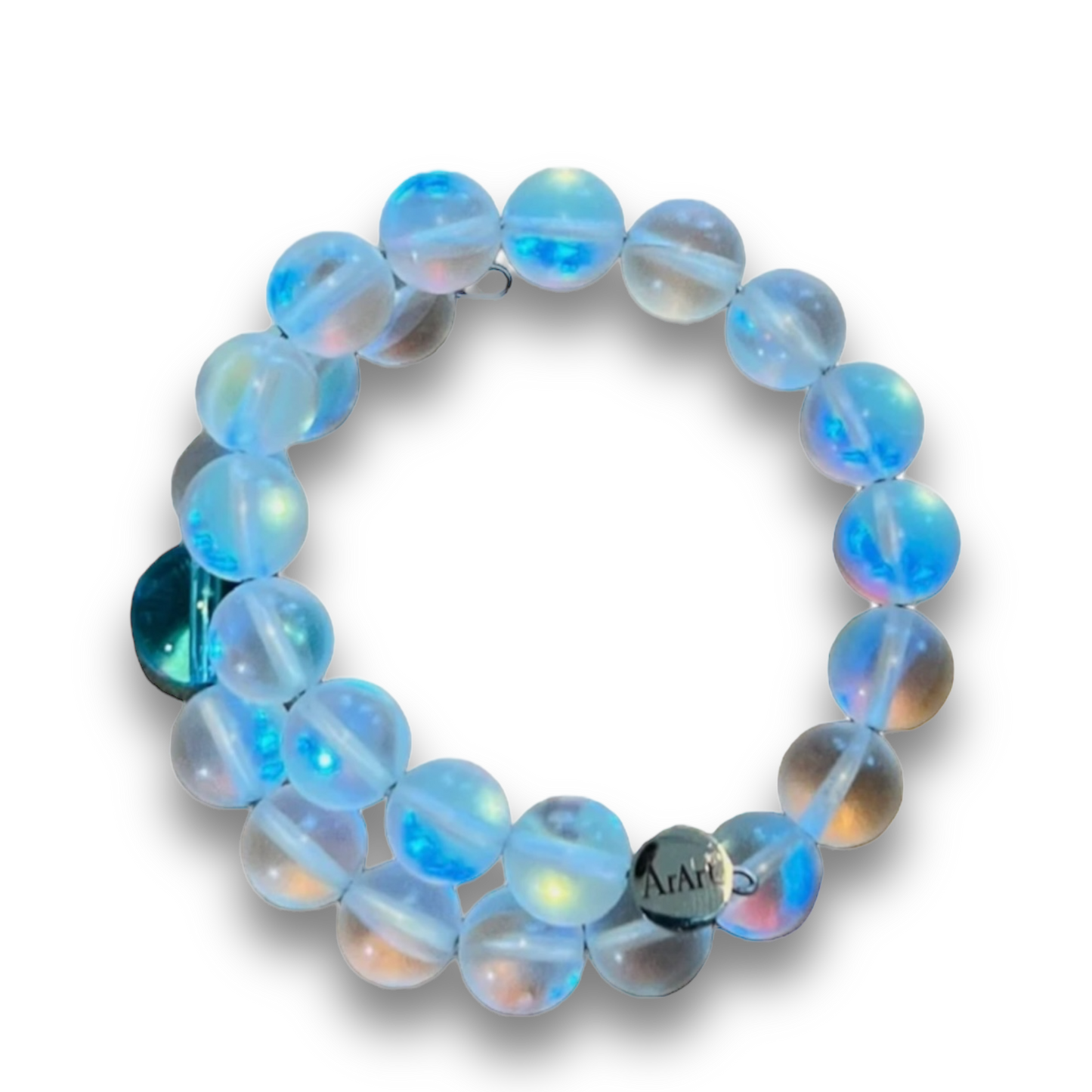 Moonstone & Fluorite Bracelet