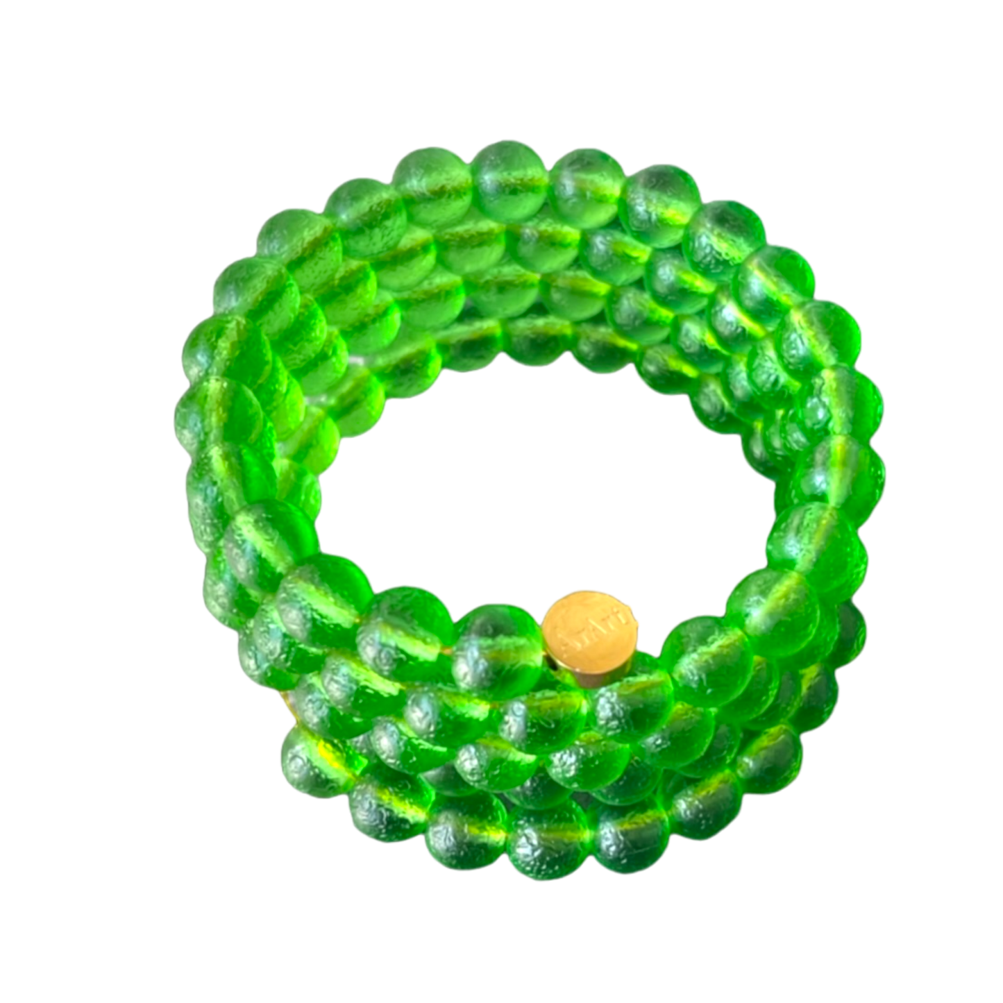 Green Glass Bracelet