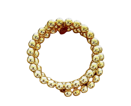 Gold Bead Bracelet