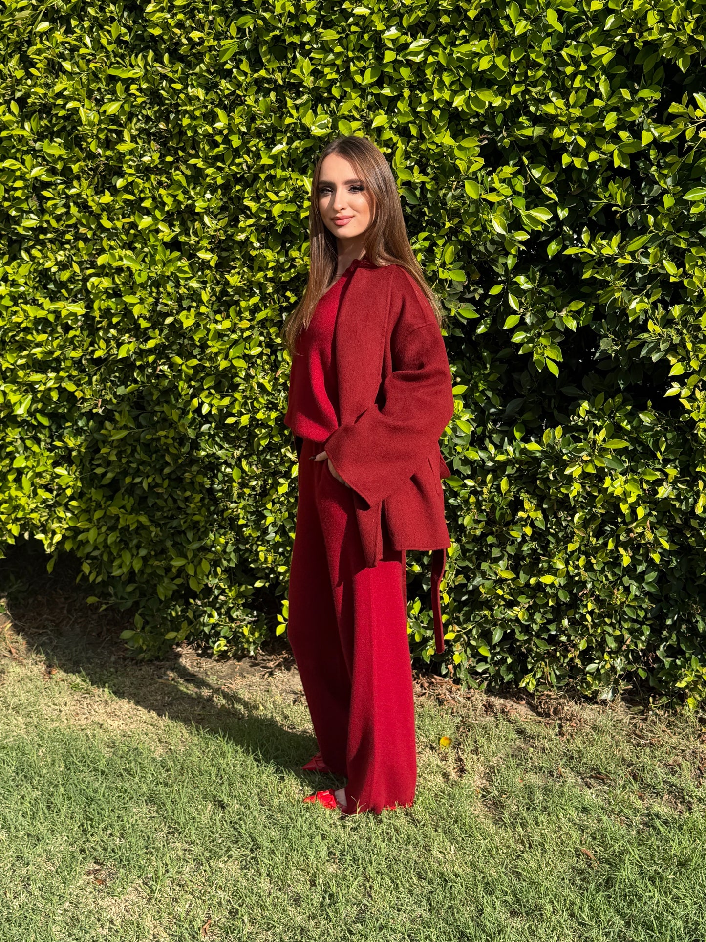 Double-Face Wool-Cashmere Jacket