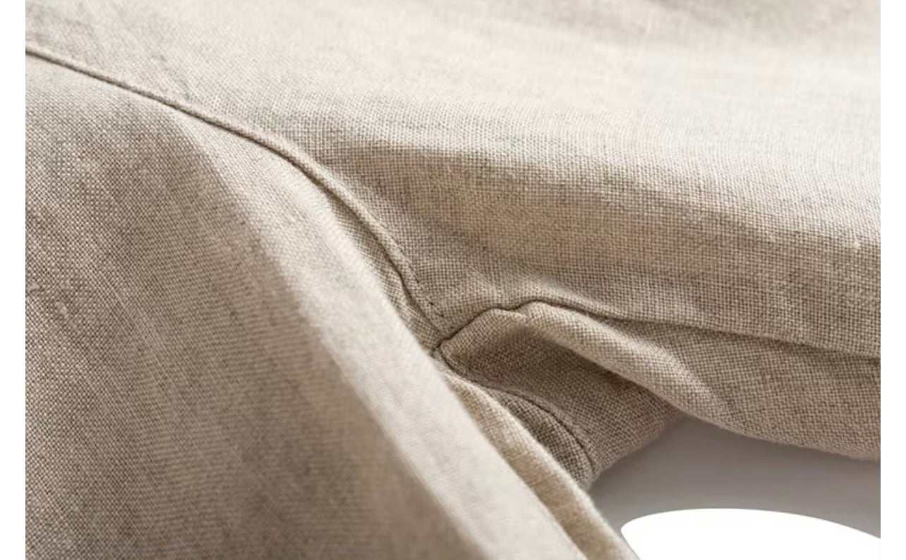 Wide Leg Linen Pants