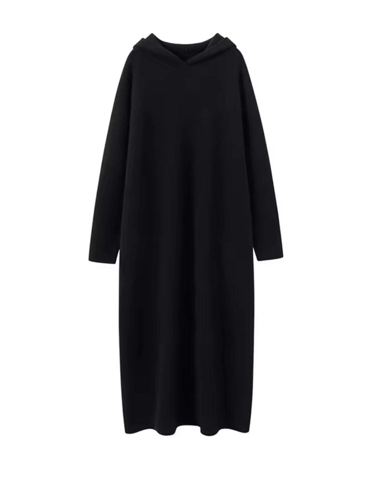 Cashmere Hoodie Dress With Side Pockets