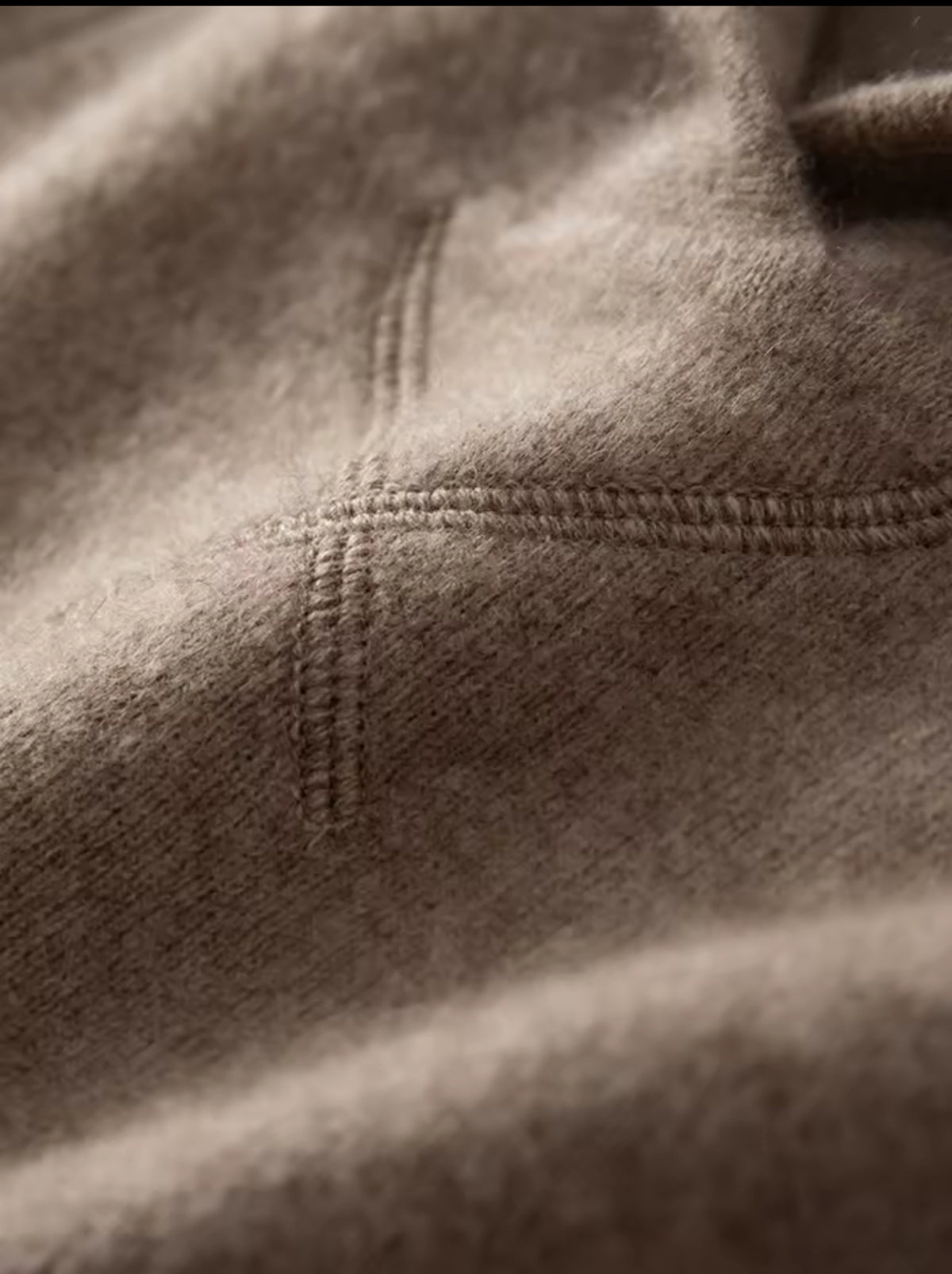 Cashmere Hoodie Dress With Side Pockets