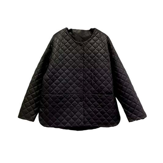 Quilted Leather Jacket