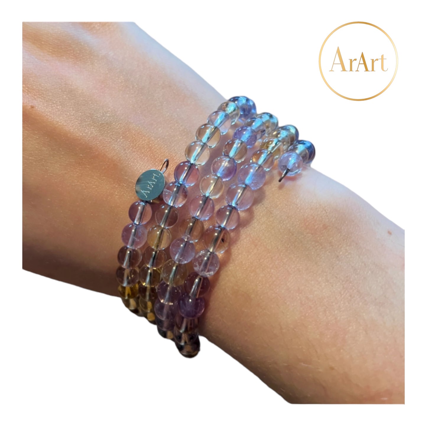 Purple Ametrine Bracelet