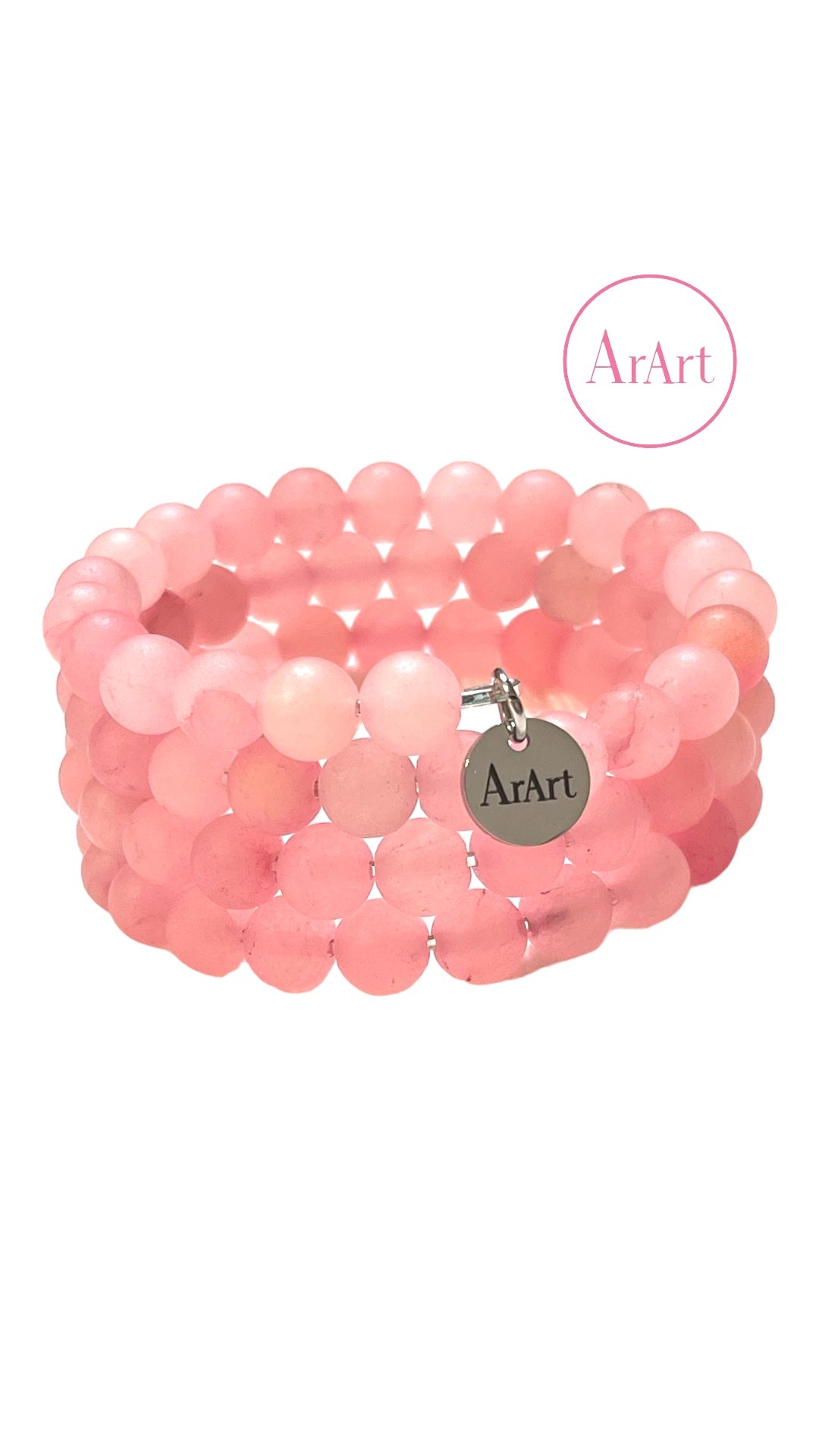 Pink Jade Bracelet