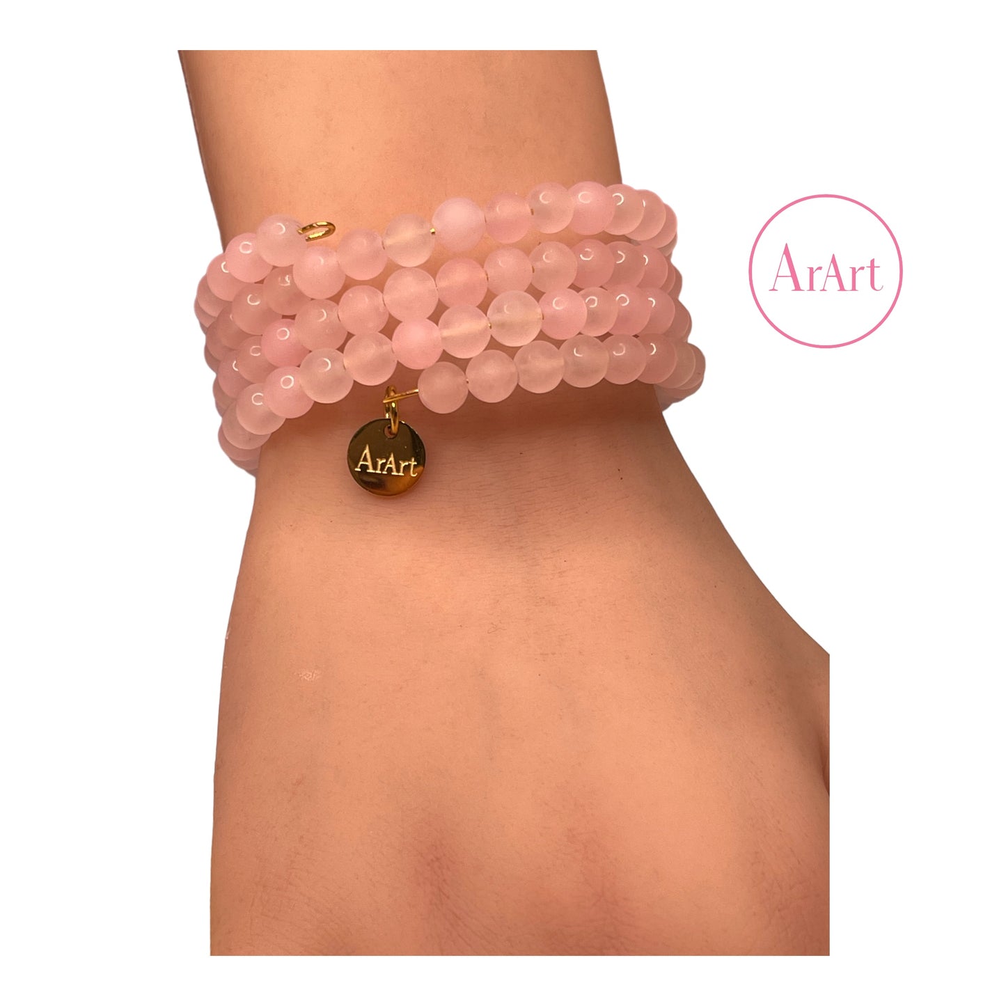 Pink Quartz Bracelet