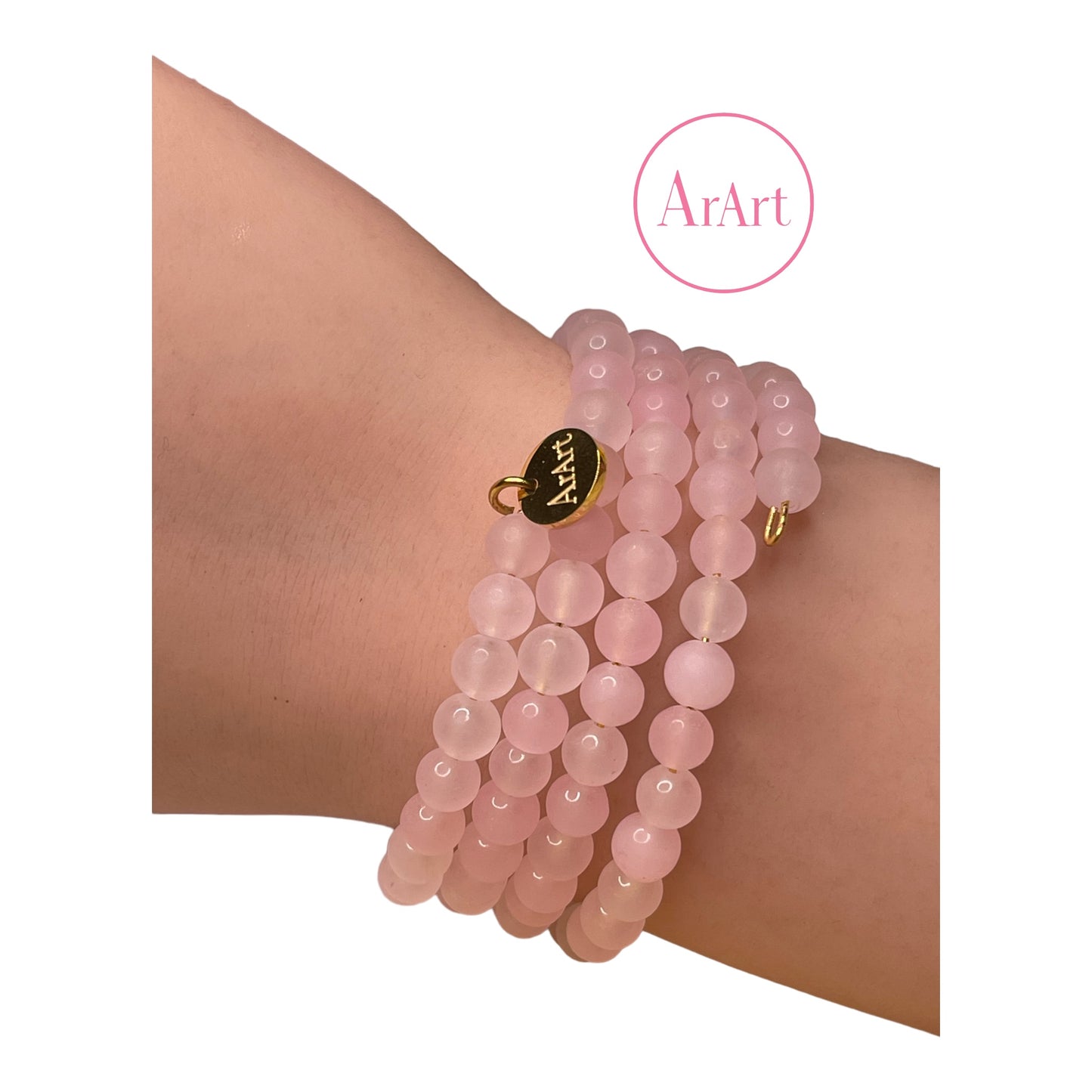 Pink Quartz Bracelet