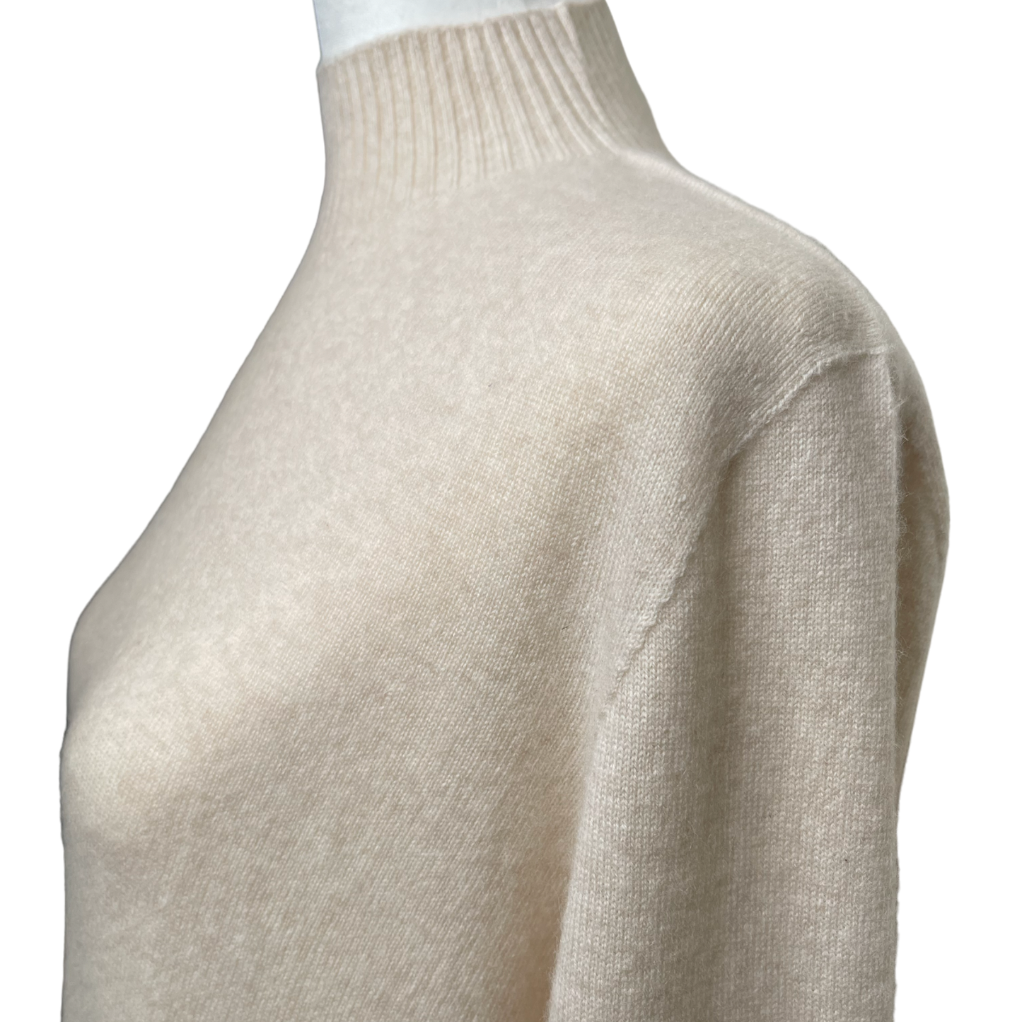 Cashmere Dress With Side Slit