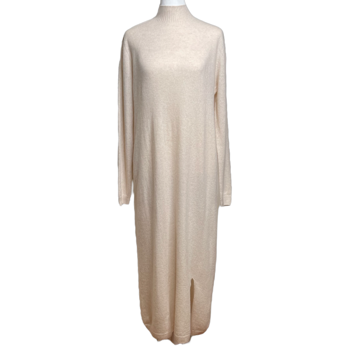 Cashmere Dress With Side Slit