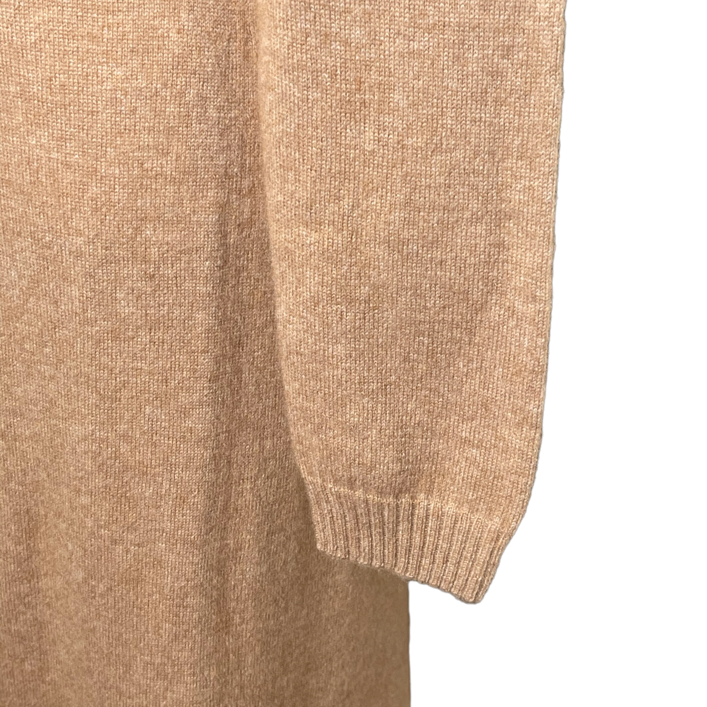 Cashmere Dress With Side Slit