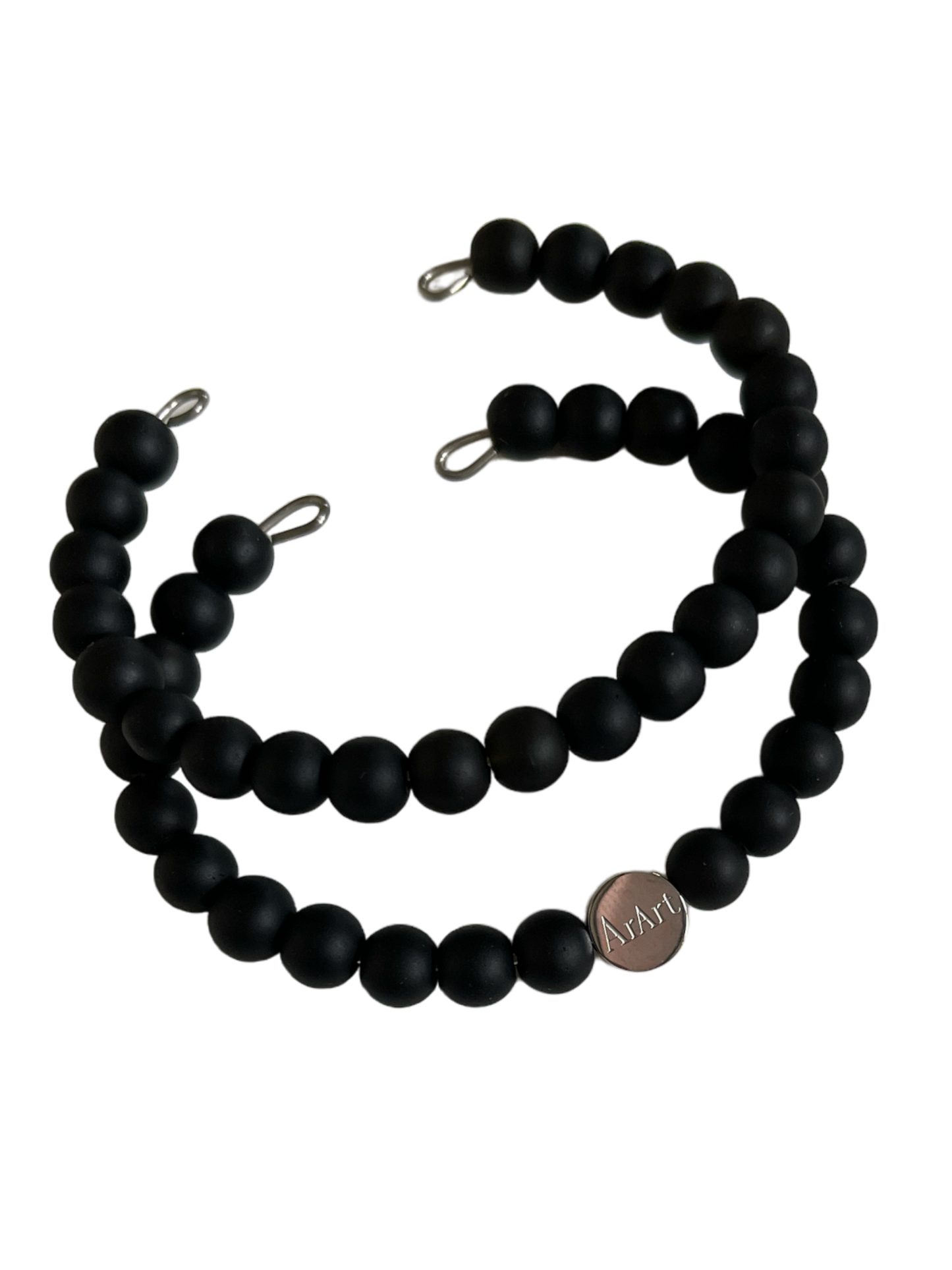 Matt Black Jade Bracelet