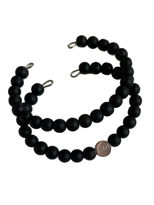 Matt Black Jade Bracelet