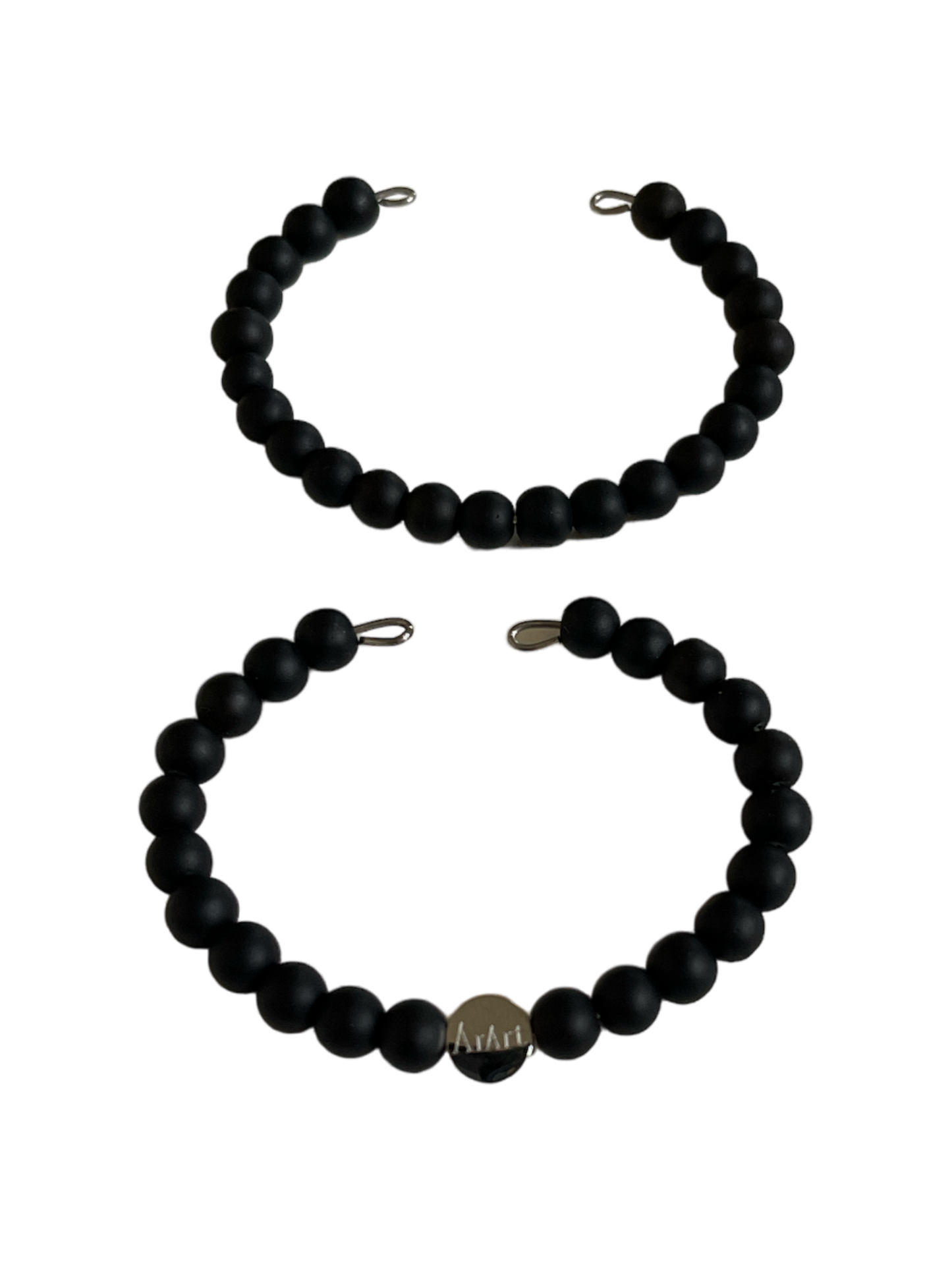 Matt Black Jade Bracelet